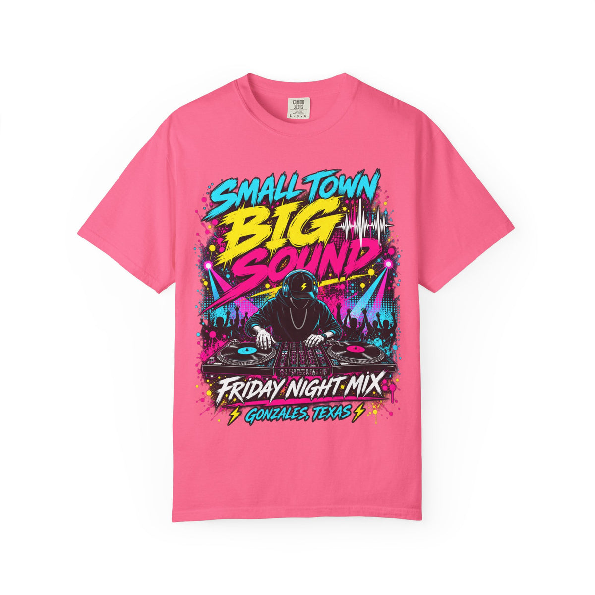 Small Town Big Sound DJ T-Shirt — Friday Night Mix Graphic Tee
