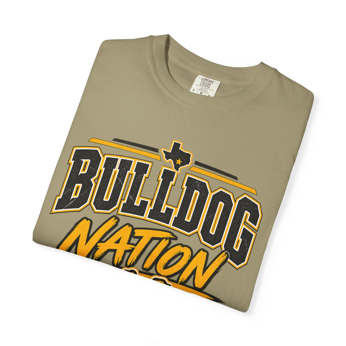 Bulldog Nation T-Shirt — TLU Mascot College Tee