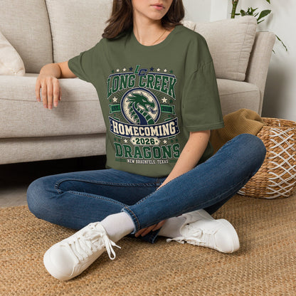 Long Creek Dragons Homecoming T-Shirt — School Spirit Tee (Est. 2020)