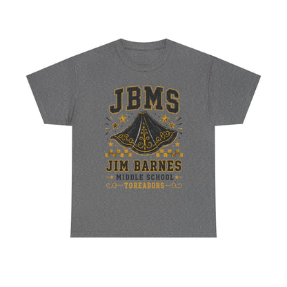 Jim Barnes Middle School JBMS Tornadoes T-Shirt — School Spirit Tee