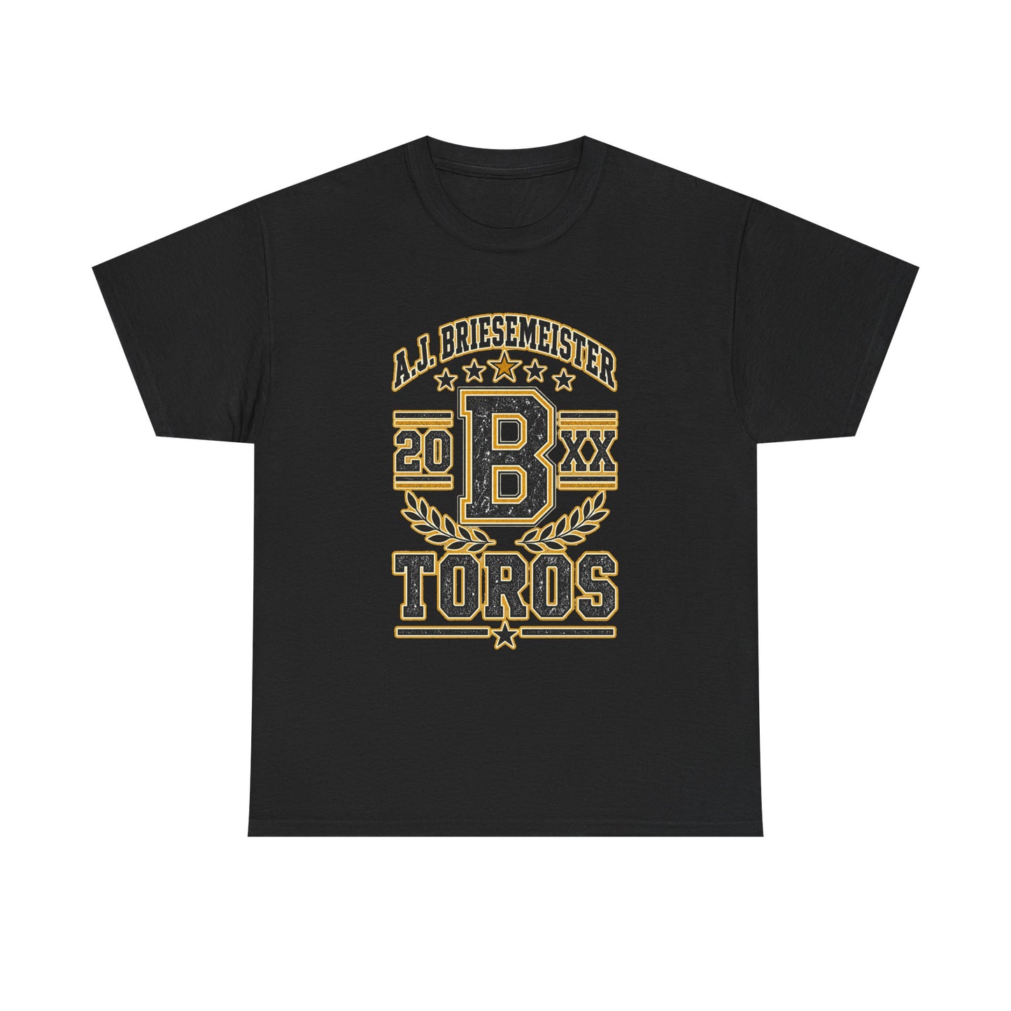 Toros Sports Crest Tee — A.J. Briesemeister Vintage Athletic Shirt