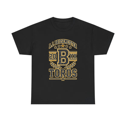 Toros Sports Crest Tee — A.J. Briesemeister Vintage Athletic Shirt