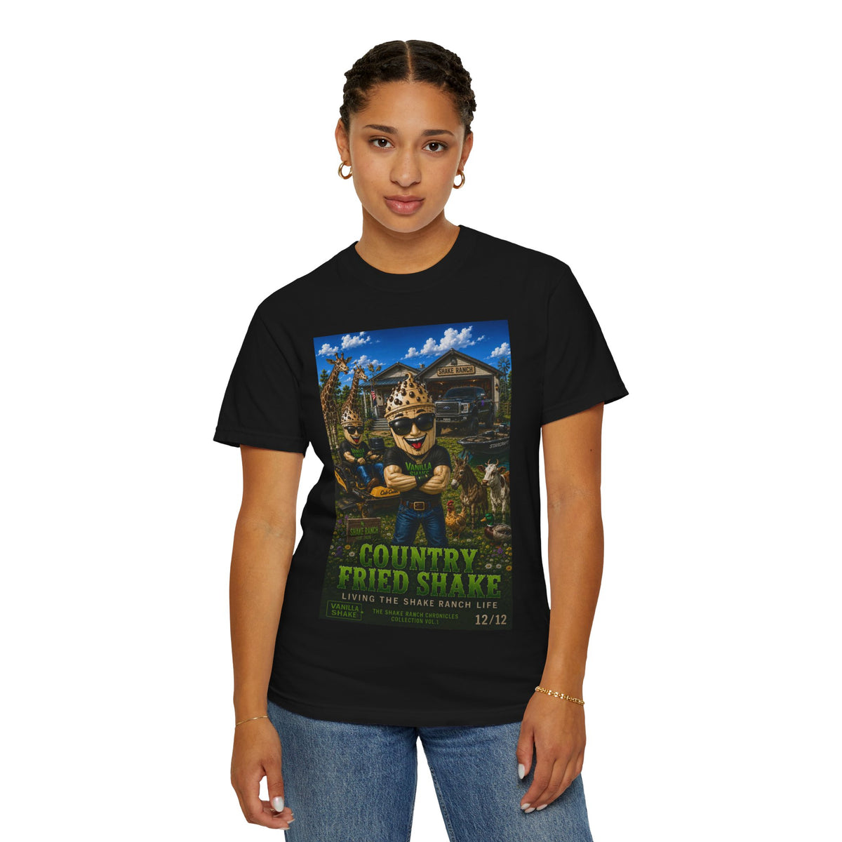 Country Fried Shake - Shake Ranch Collection Vol.1 T-shirt
