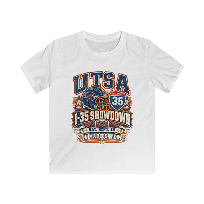 UTSA I‑35 Showdown Kids T‑Shirt — San Marcos Football Game Tee