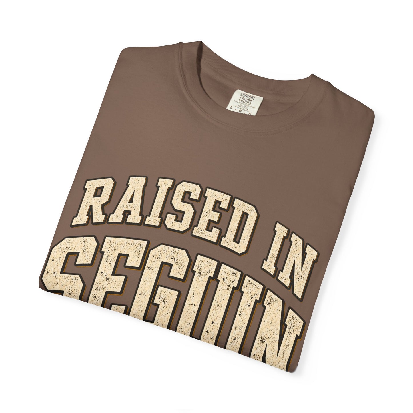 Raised in Seguin T-Shirt — Vintage Texas Pride Tee