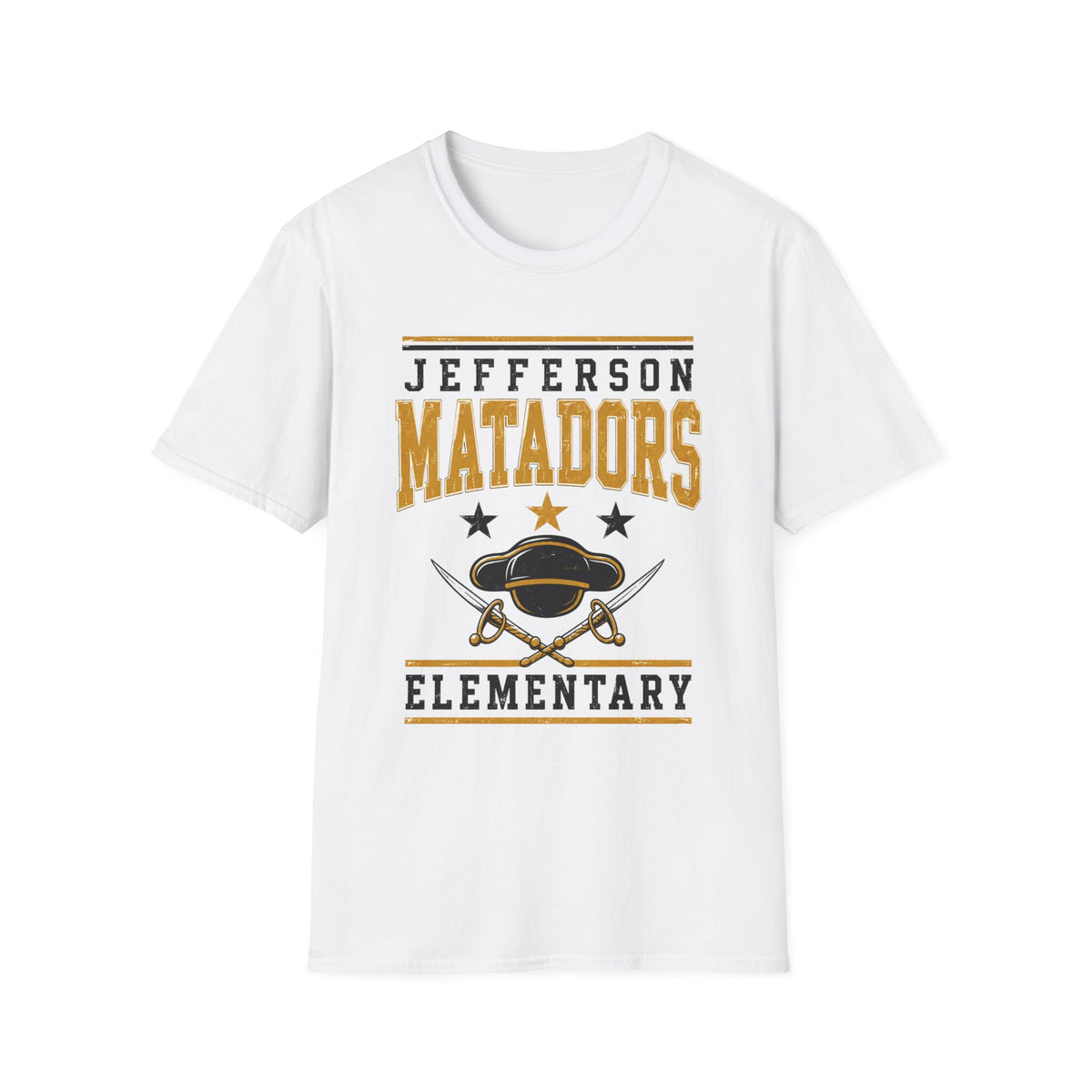 Jefferson Matadors Elementary T-Shirt — School Spirit Tee