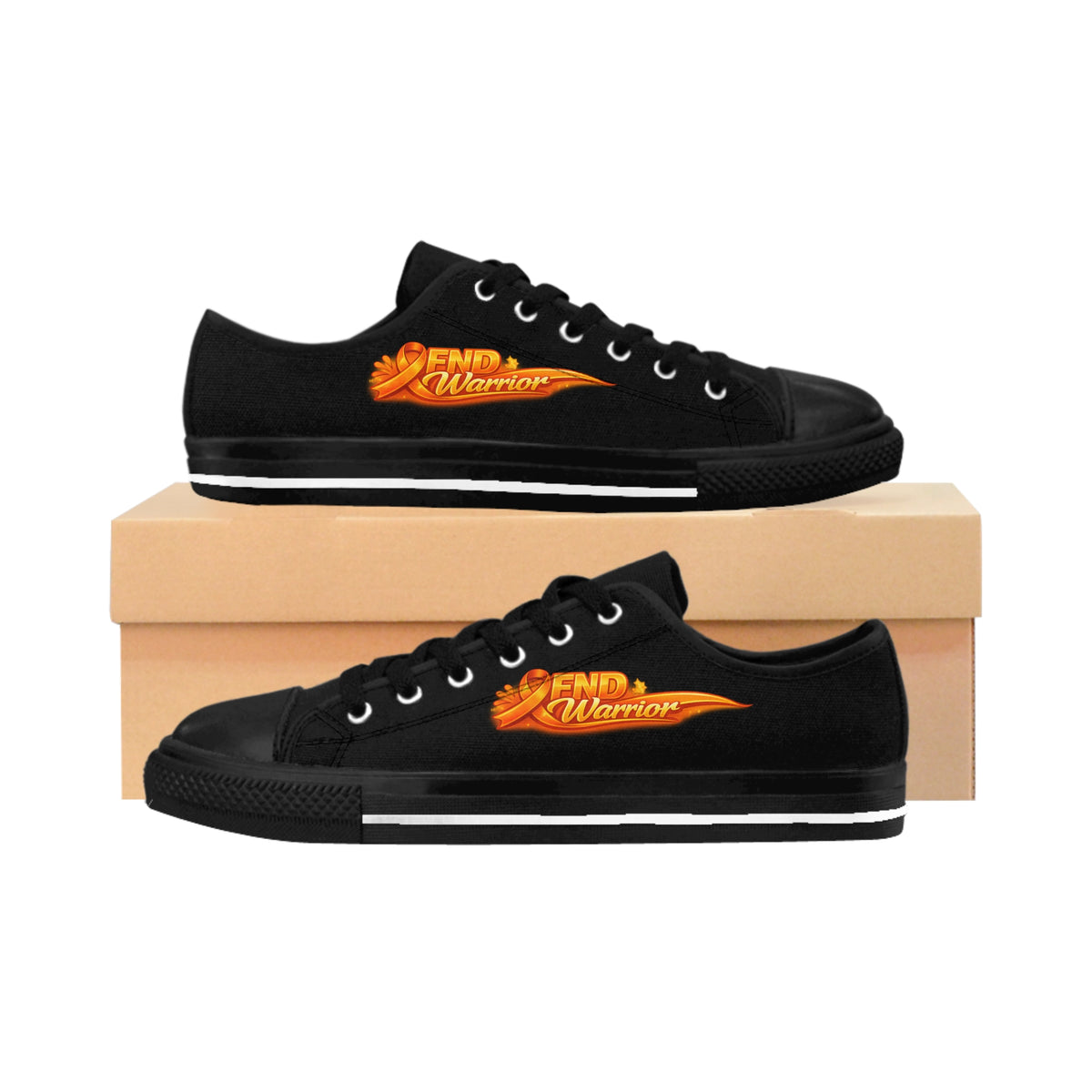Black FND Warrior Women's Sneakers