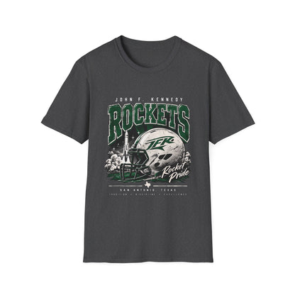 Rockets Vintage Graphic T-Shirt — John F. Kennedy Space Team Tee