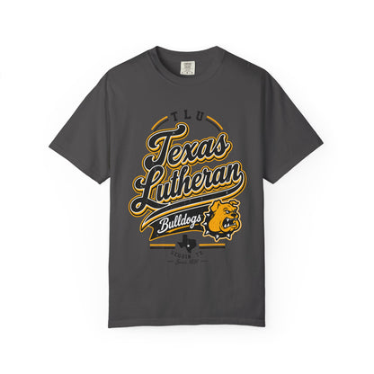 Texas Lutheran Bulldogs Vintage Script T-Shirt