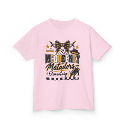 Kids Tee — McQueeny Matadors Elementary School Spirit Shirt