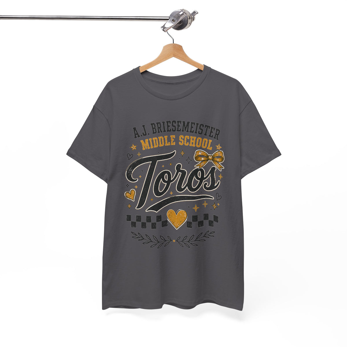 Toros Middle School Tee — L.J. Briesemaster School Spirit Shirt