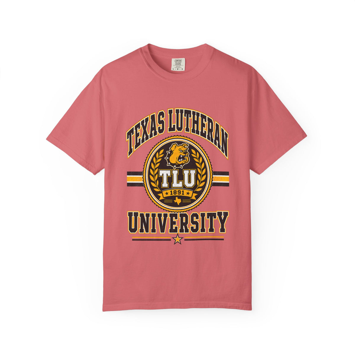 Texas Lutheran University TLU Crest T-Shirt