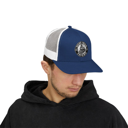 Night Train Tavern Trucker Cap-Embroidery
