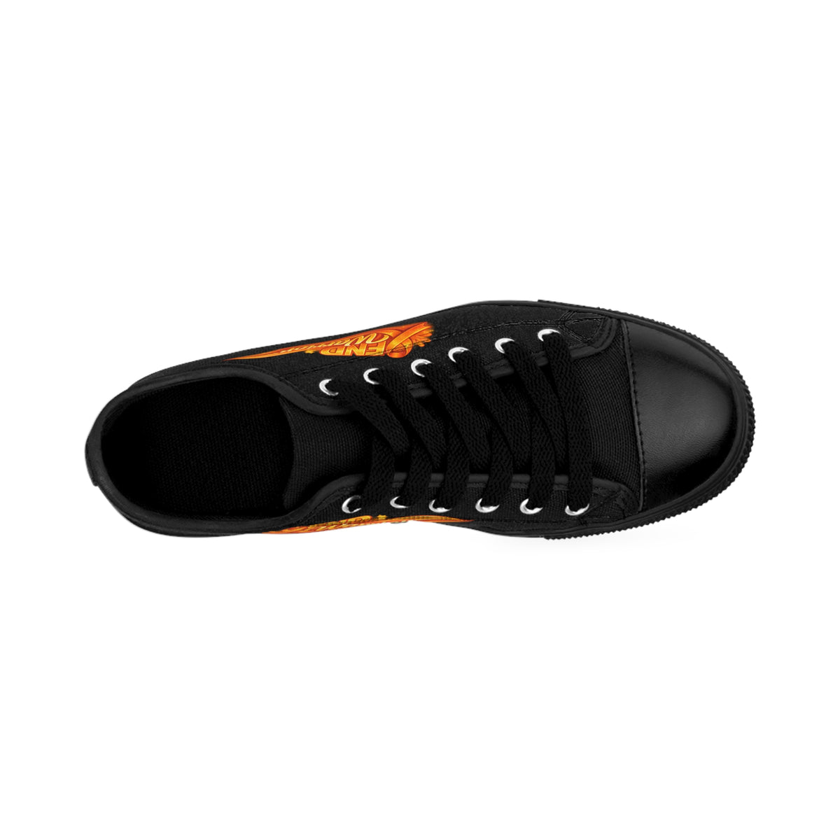 Black FND Warrior Women's Sneakers