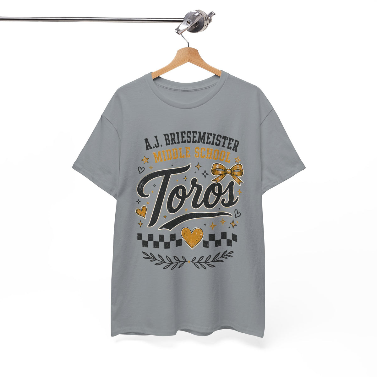 Toros Middle School Tee — L.J. Briesemaster School Spirit Shirt
