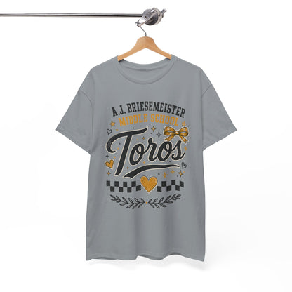 Toros Middle School Tee — L.J. Briesemaster School Spirit Shirt