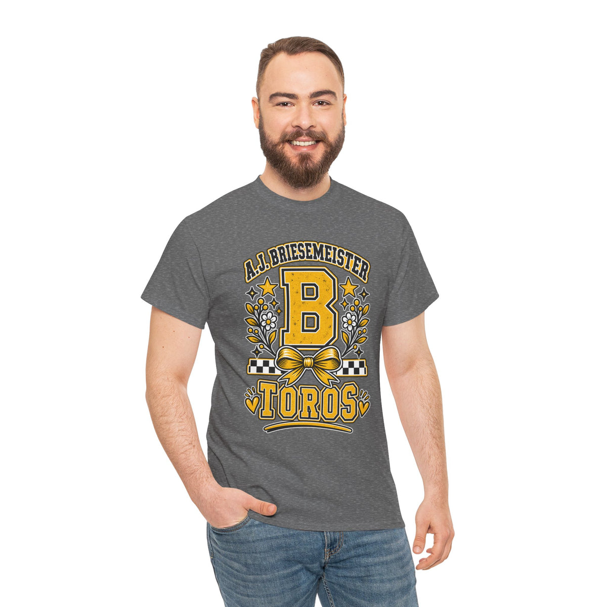Toros 'B' Crest T-Shirt — AJ Briesemeister School Spirit Tee