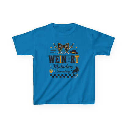 Matadors Elementary Kids T‑Shirt – 'Weinert' School Spirit Tee