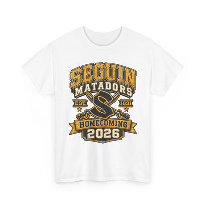 Seguin Matadors Homecoming 2026 T-Shirt
