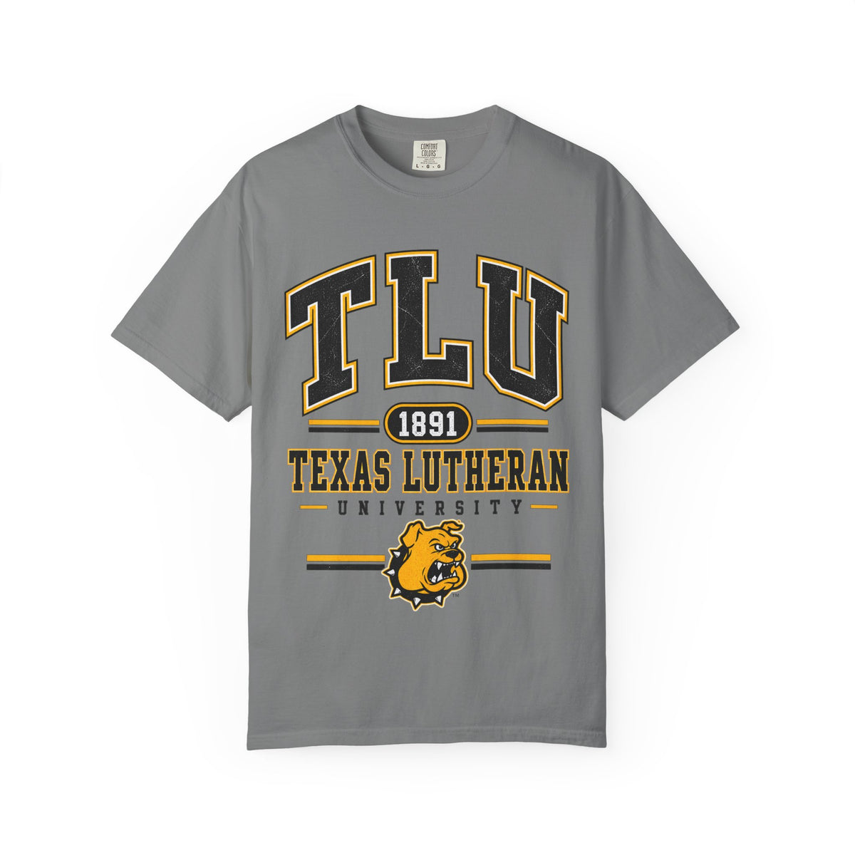 TLU Texas Lutheran University Bulldogs 1891 College T-Shirt