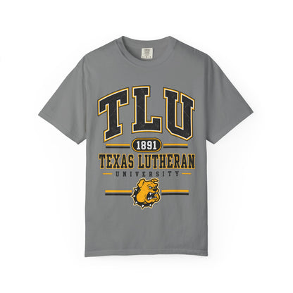 TLU Texas Lutheran University Bulldogs 1891 College T-Shirt