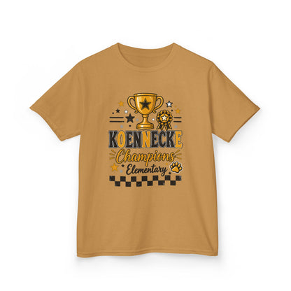 Kids Tee — Koennecke Champions Elementary School Spirit Shirt