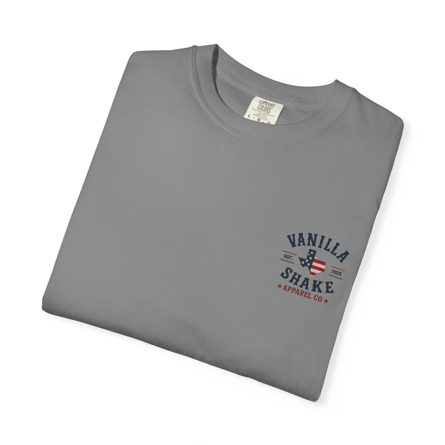 Mr. & Mrs. Shake 4th of July Unisex Garment-Dyed T-shirt