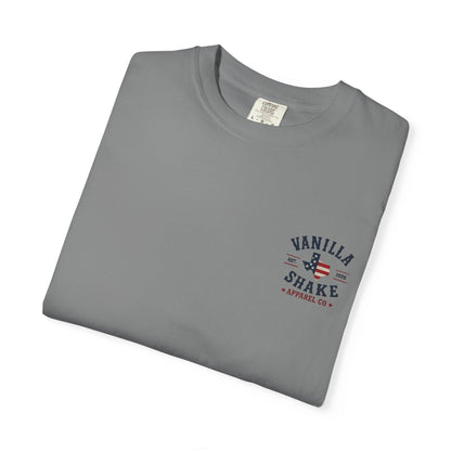 Mr. & Mrs. Shake 4th of July Unisex Garment-Dyed T-shirt
