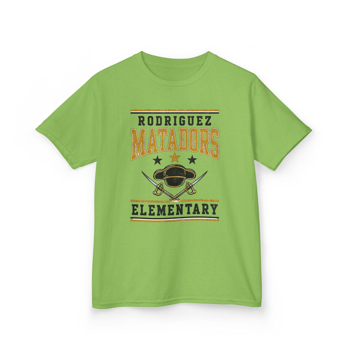 Rodriguez Matadors Elementary Kids T-Shirt — School Spirit Tee