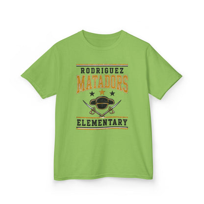 Rodriguez Matadors Elementary Kids T-Shirt — School Spirit Tee