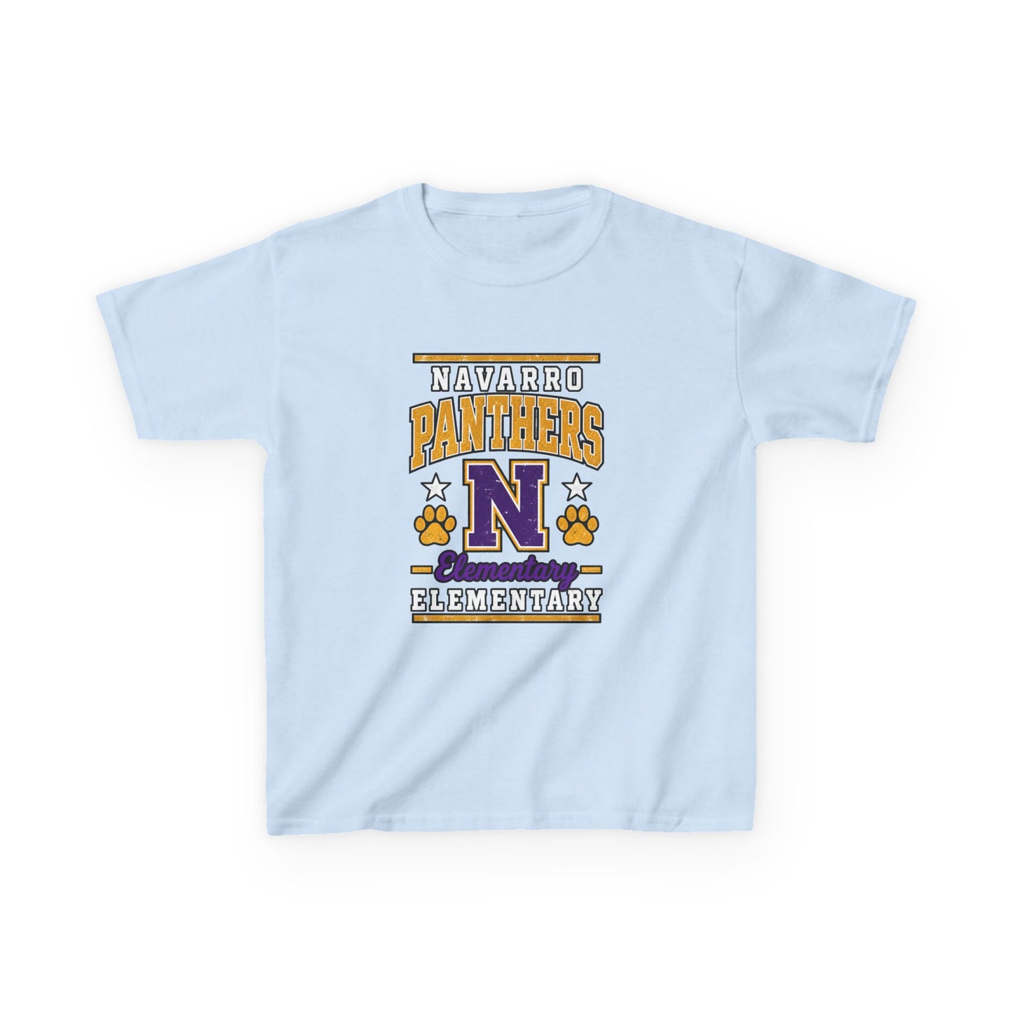 Navarro Panthers Kids T-Shirt — 'N' Elementary School Spirit Tee