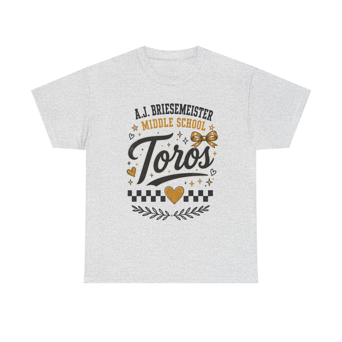 Toros Middle School Tee — L.J. Briesemaster School Spirit Shirt