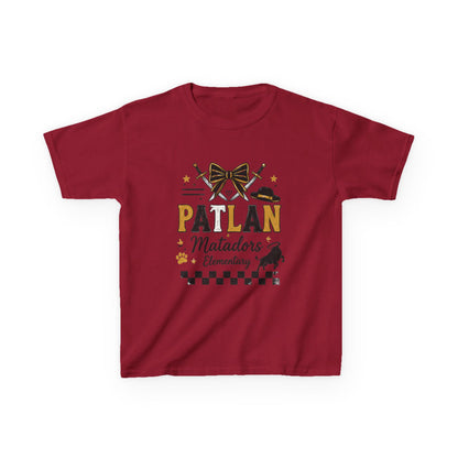Patlan Matadors Elementary Kids T-Shirt — School Spirit Tee