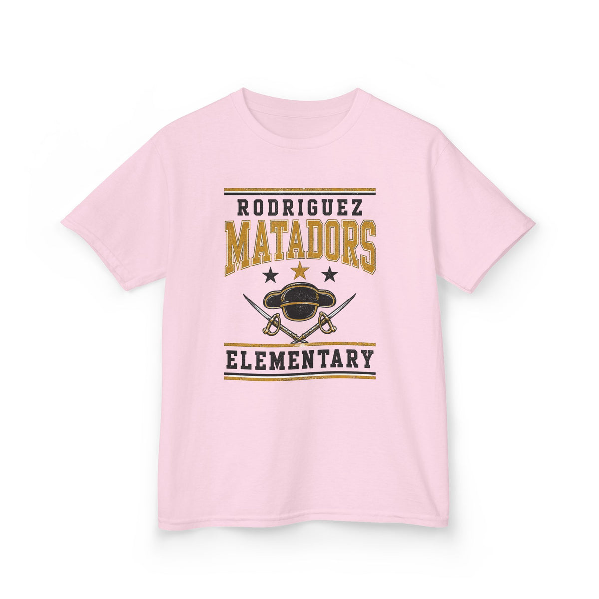 Rodriguez Matadors Elementary Kids T-Shirt — School Spirit Tee