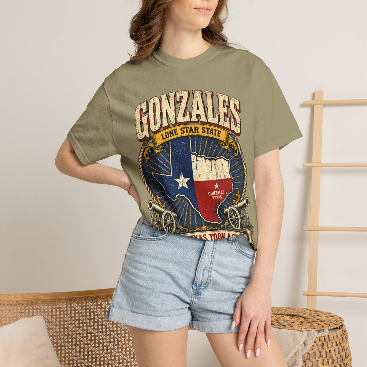 Gonzales Texas T-Shirt — 'Where Texas Took a Stand' Lone Star Heritage Tee