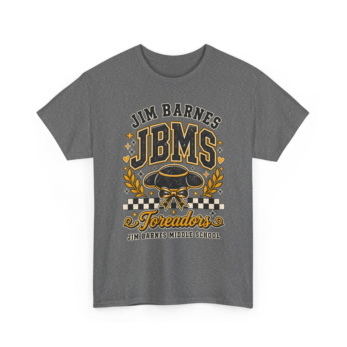 Jim Barnes JBMS Toreadors Middle School T-Shirt