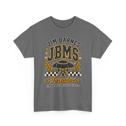 Jim Barnes JBMS Toreadors Middle School T-Shirt