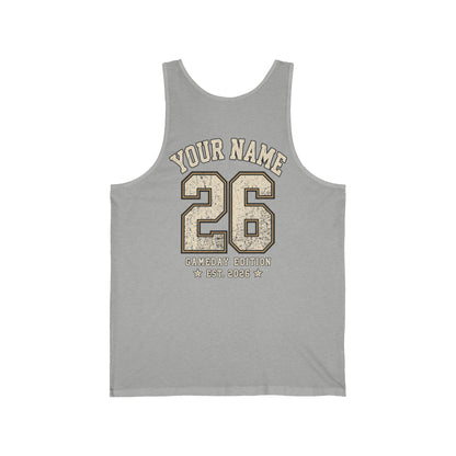 Friday Night Social Club Team Mom Tank — Personalized Gameday Jersey Tank