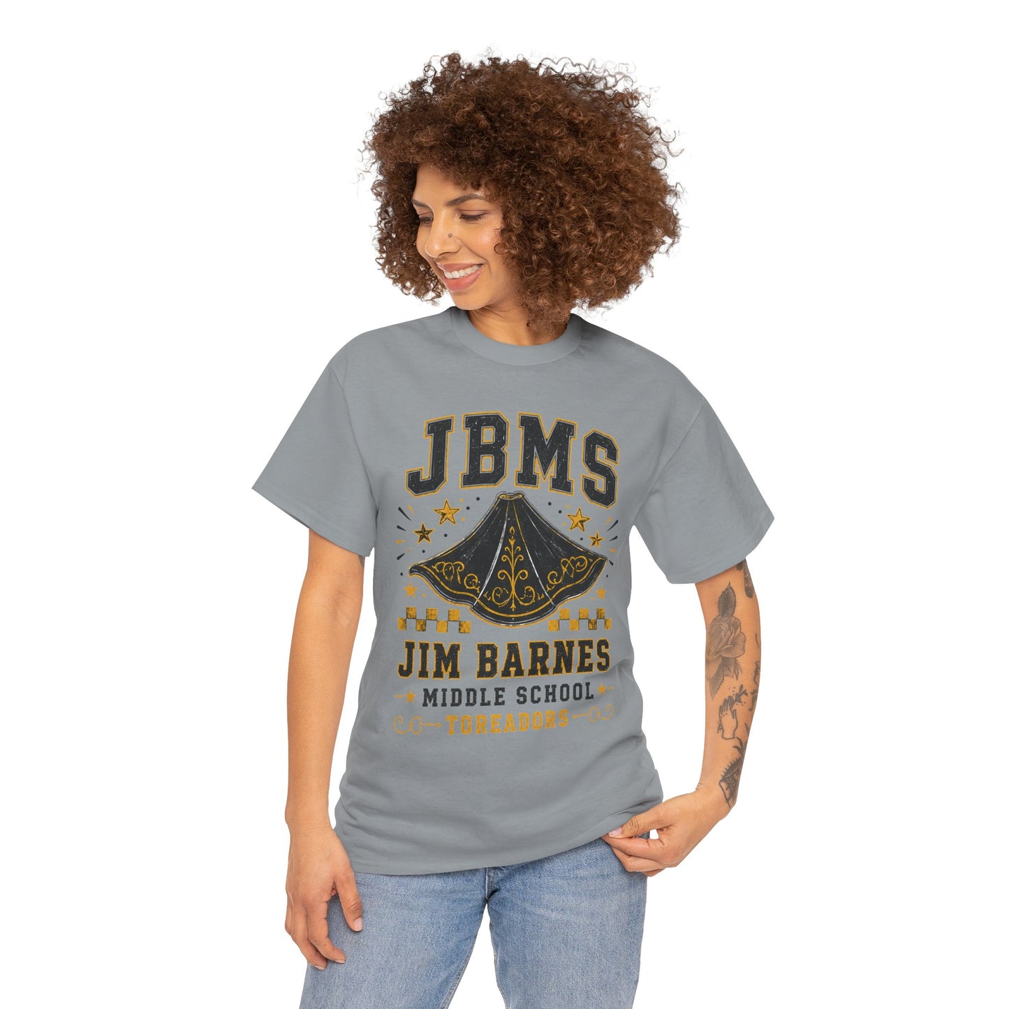 Jim Barnes Middle School JBMS Tornadoes T-Shirt — School Spirit Tee