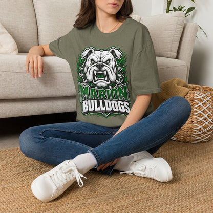 Bulldogs Mascot T-Shirt — Marion Bulldogs School Spirit Tee
