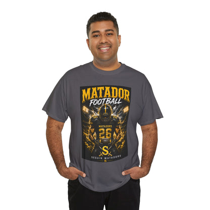 Matador Football Team Tee — Vintage Helmet Graphic Jersey Shirt