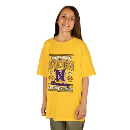 Navarro Panthers Kids T-Shirt — 'N' Elementary School Spirit Tee