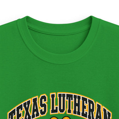 Texas Lutheran Bulldogs Kids T-Shirt — Floral Mascot Youth Tee