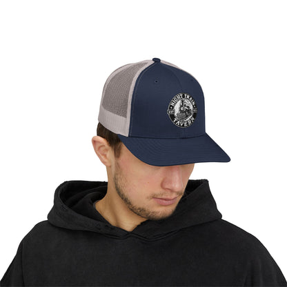 Night Train Tavern Trucker Cap-Embroidery