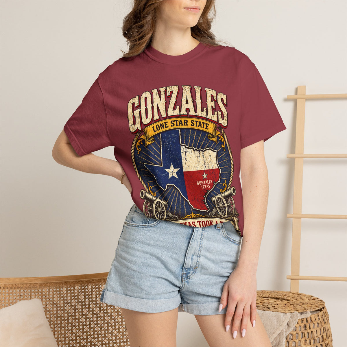 Gonzales Texas T-Shirt — 'Where Texas Took a Stand' Lone Star Heritage Tee