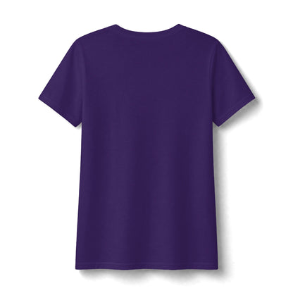 Friday Night Social Club V-Neck Tee — Team Mom Football T-Shirt
