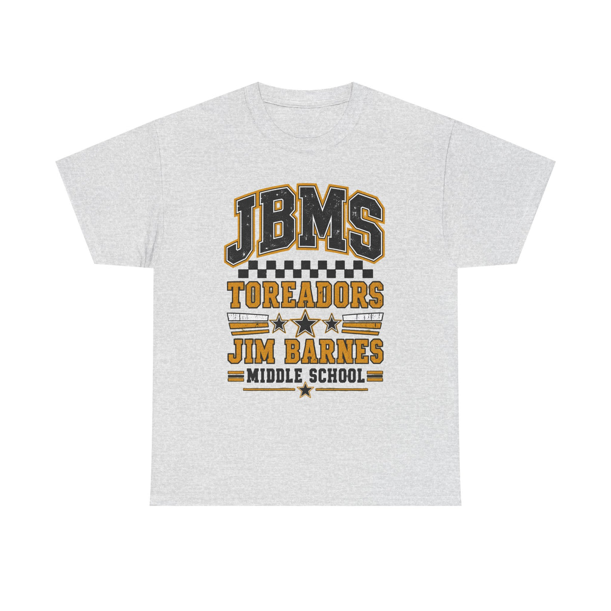 Jim Barnes Middle School Toreadors Tee — JBMS School Spirit T-Shirt
