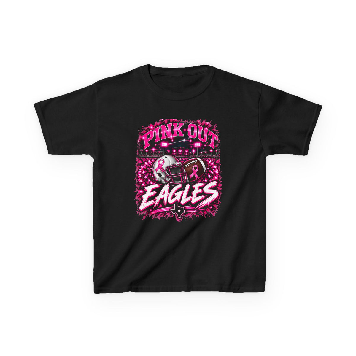 Kids Eagles PinkOut Tee