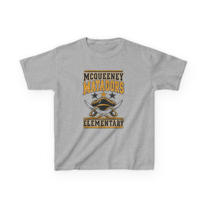 McQueeney Matadors Elementary Kids T-Shirt – School Spirit Tee