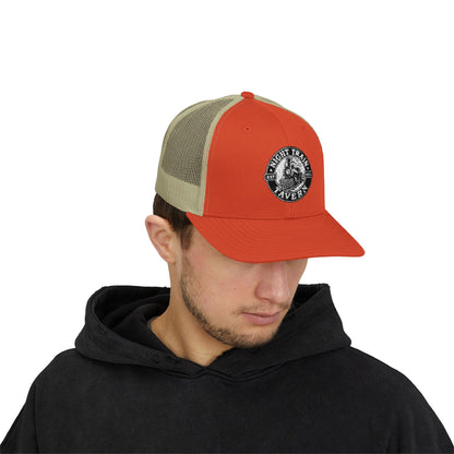 Night Train Tavern Trucker Cap-Embroidery